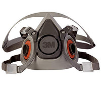 3M 6200 Half Facepiece Reusable Respirator Mask (Medium)