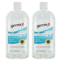 GERM-X Original Hand Sanitizer Moisturizing 32-Oz Flip-Cap Bottle 2 Pack