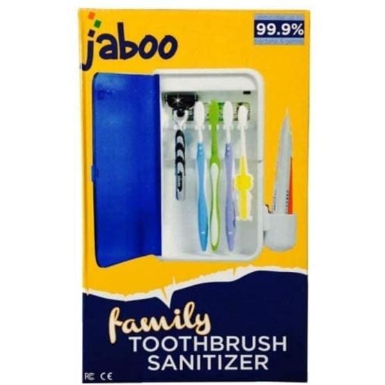 Jabbo Family Toothbrush UV Sanitizer Sterilizer Wall Mounted